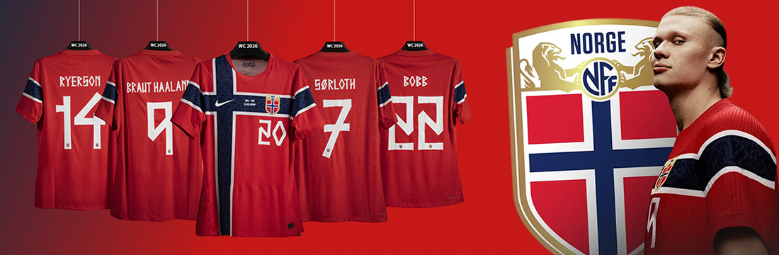 Norge world cup 2026 fotballdrakter